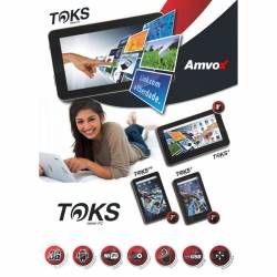 Tablet Amvox Toks Tela 7, Wi-fi, Android 4.0, Memoria 4gb